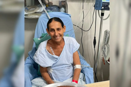 Silemar Fonseca está entubada na UTI à espera de uma cirurgia no coração em Anápolis (Foto: arquivo pessoal)