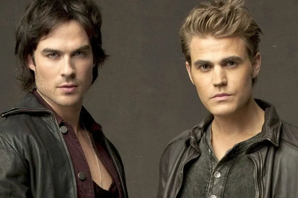 Os irmãos Stefan e Damon Salvatore estão no centro dos conflitos, alianças e disputas amorosas que marcam The Vampire Diaries (Foto: Divulgação/The CW)