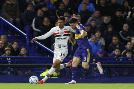 Boca Junior vence o São Paulo em La Bombonera