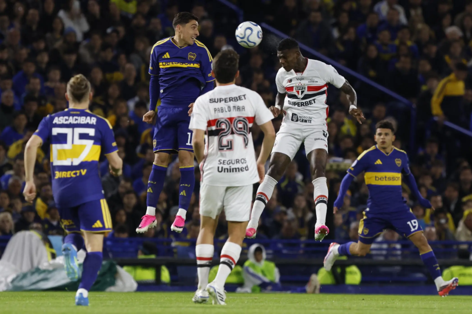 Boca Junior vence o São Paulo em La Bombonera