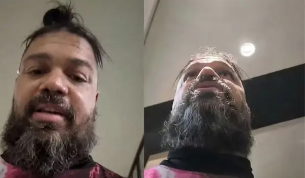 Luciano Papaleguas, entregador que relata ter sido chamado de “ladrão” por um cliente durante uma entrega em Goiânia