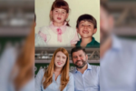 Vereadora Andreia Rezende, de Anápolis, se despede do irmão deputado estadual Amilton Filho, que morreu em acidente de carro (Foto: redes sociais)