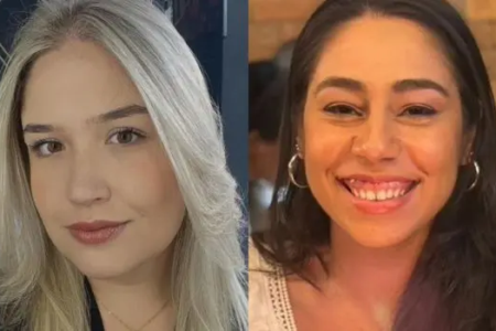 Isabela Machado e Gabriela Arantes adultas, amigas de infância que ficaram 23 anos sem contato