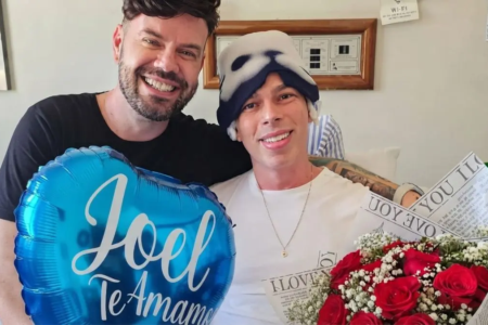 Psicanalista Joel Ramos de Oliveira, de Anápolis, que enfrenta tratamento contra o câncer