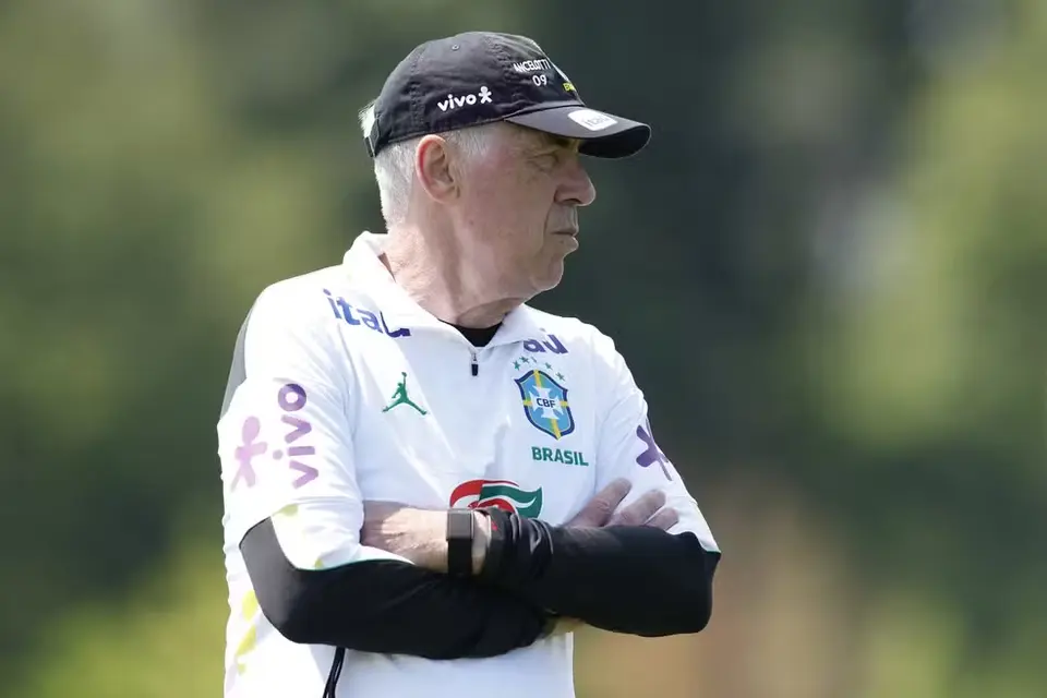 image 1788363055 960x640 1788363062 Dois meses após eliminação na Copa do Mundo, Ancelotti vai voltar a convocar a seleção para amistosos