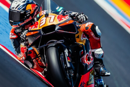 Acosta lidera treino da MotoGP na Áustria, e Diogo Moreira fica em 13º