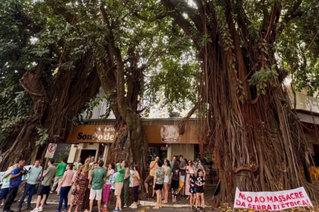 Imagem da manifestação