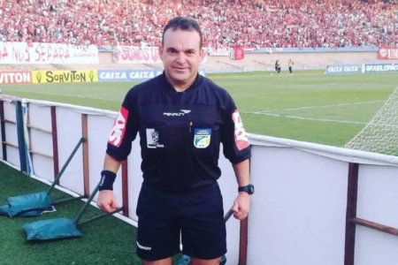 Ex-árbitro Evandro Gomes Presença
