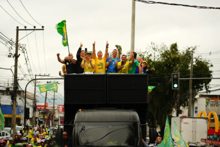 Carreata com Flávio Bolsonaro do RJ
