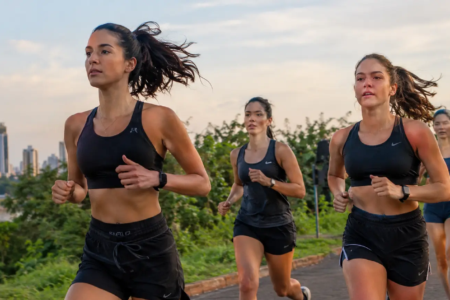 Corrida feminina Corre lento em Goiânia