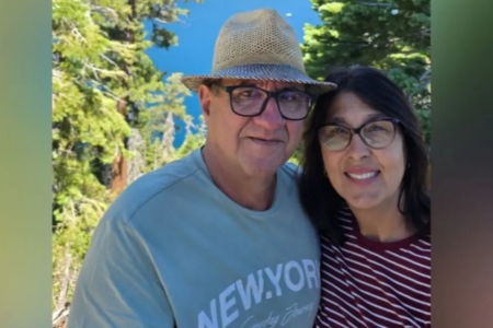 Débora e Marcos aparecem juntos no Alasca durante a viagem de motorhome