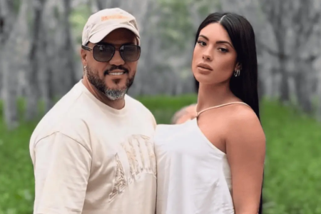 Rayane Figliuzzi flagra Belo com outra mulher e arma barraco em estacionamento de shopping cantor estava em seu carro com uma moça