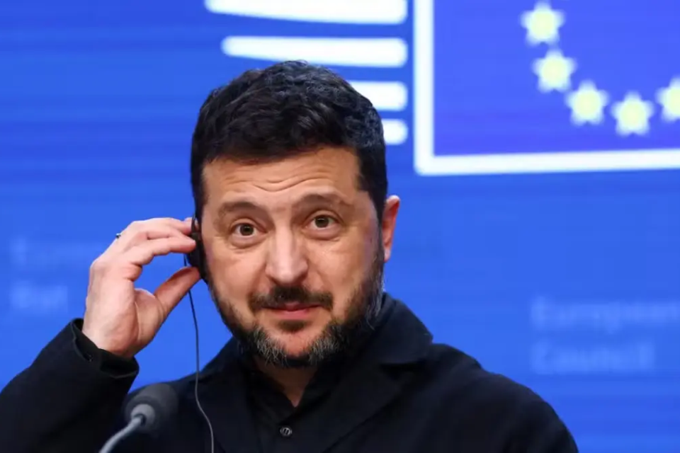 Presidente da Ucrânia, Volodymyr Zelensky - (Foto: reprodução)