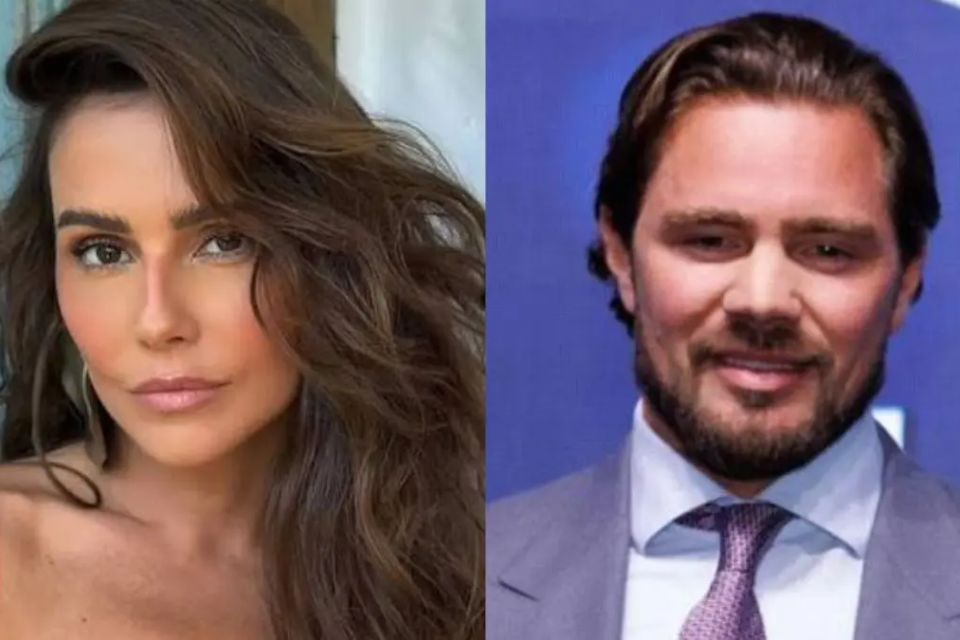 Daniel Vorcaro e a atriz Deborah Secco