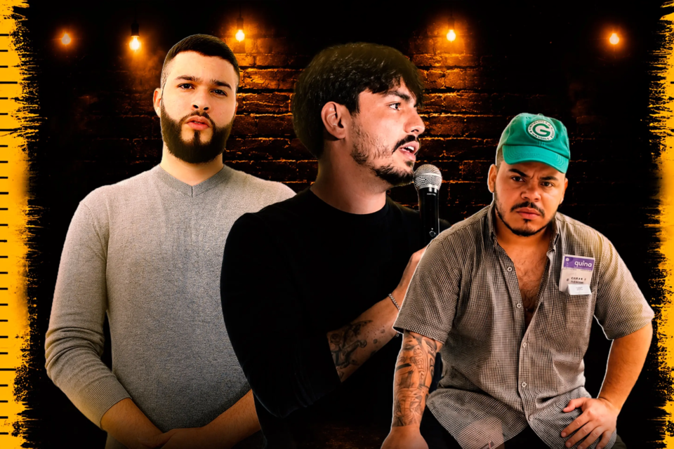 Guilherme D’Lucca, Breno Castro e Seu Geraldo 