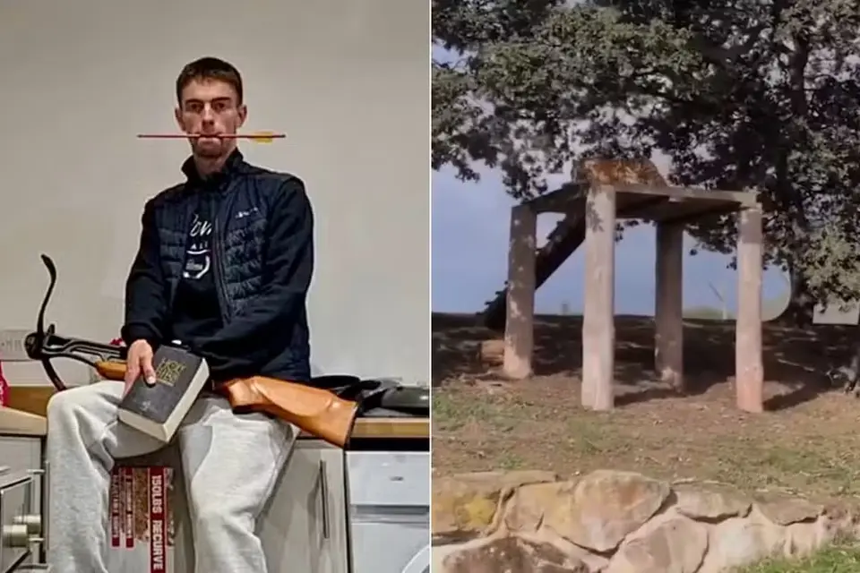 jovem atacado