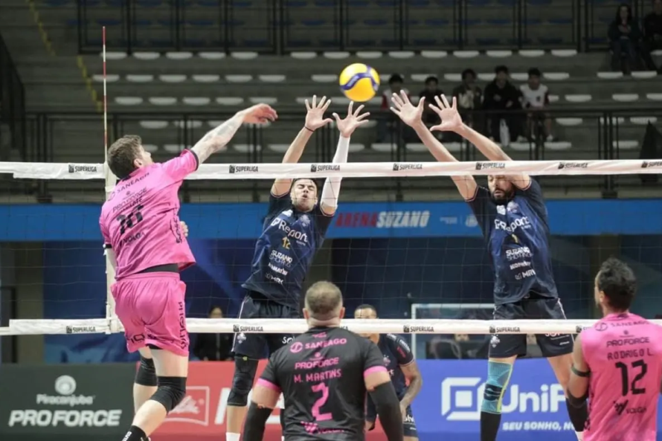 Goiás Vôlei é derrotado pelo Suzano na estreia da Superliga