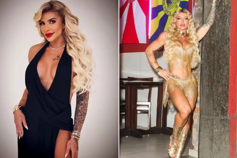 Rayane Figliuzzi flagra Belo com outra mulher e arma barraco em estacionamento de shopping