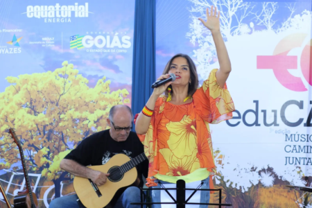 Educanto leva Maria Eugênia, Luiz Chaffin e Edilson Morais a escolas de Goiânia